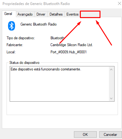Windows 10 Missing Bluetooth Power Management tab - Microsoft Q&A