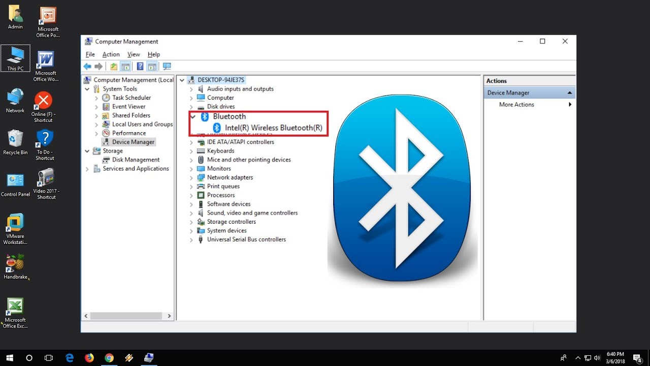 Fix Bluetooth Not Showing in Device Manager icon Missing in Windows 10/8/7
